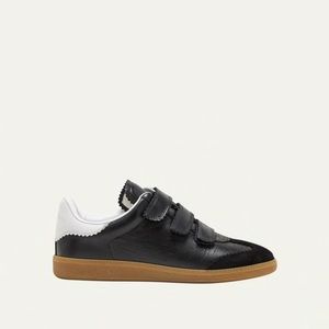 Isabel Marant Beth Perforated Leather Grip-Strap Sneakers
39
